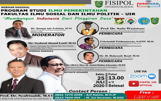 F Ilmu Sosial Dan Ilmu Politik Uir
