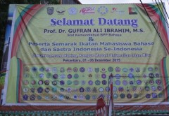 Semarak Ikatan Mahasiswa Bahasa Indonesia Se-Indonesia 
